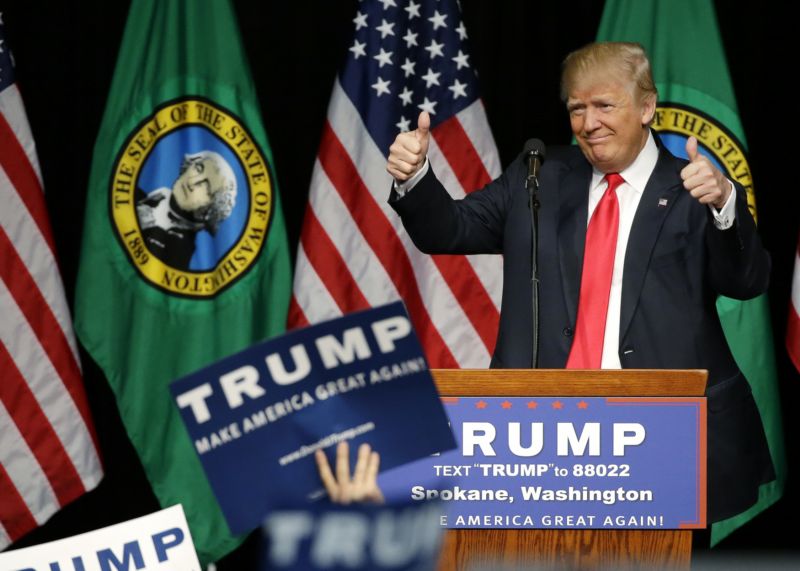 Miliardář Donald Trump.