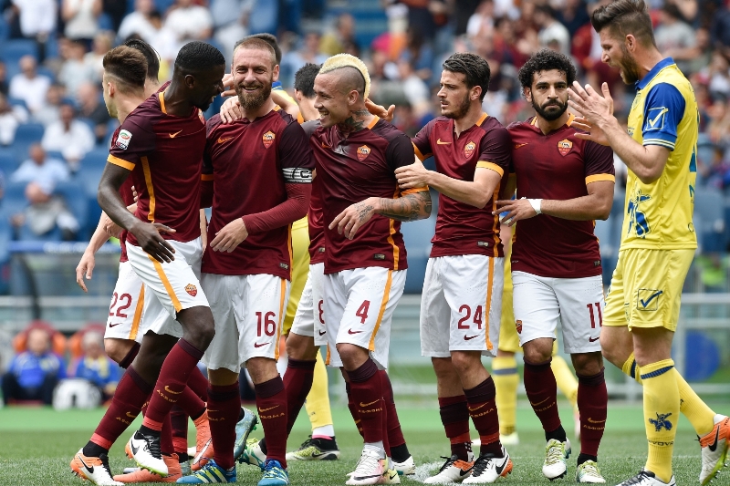 Fotbalisté AS Řím porazili Chievo Verona 3:0.