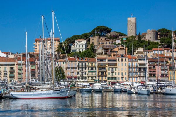 Francouzská Riviéra Cannes.