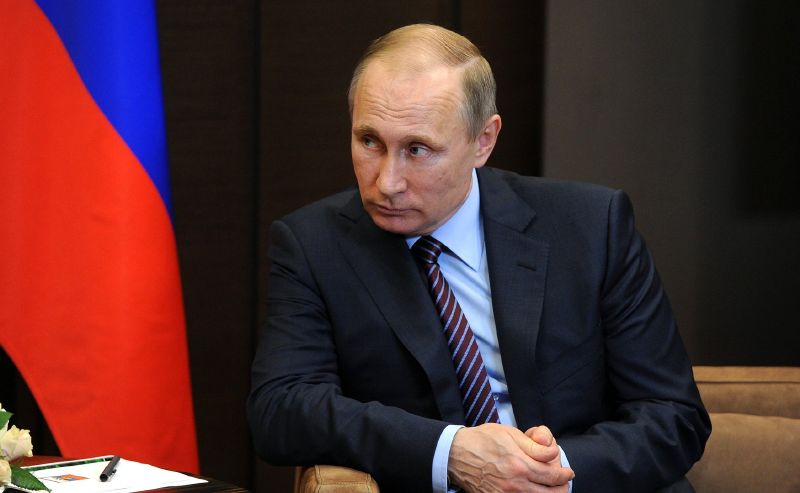 Prezident Vladimir Putin.
