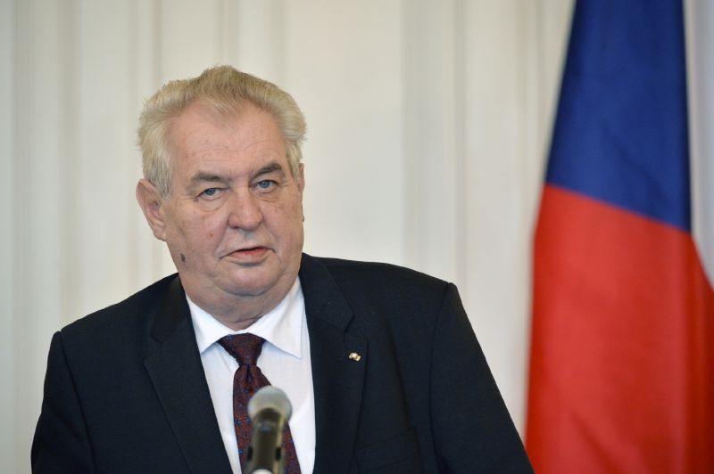 Prezident Miloš Zeman.