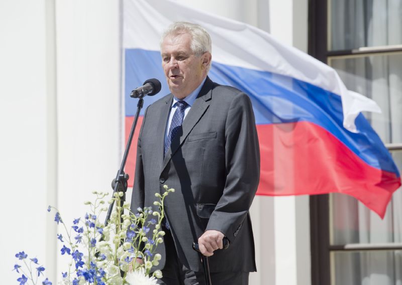 Prezident Miloš Zeman.