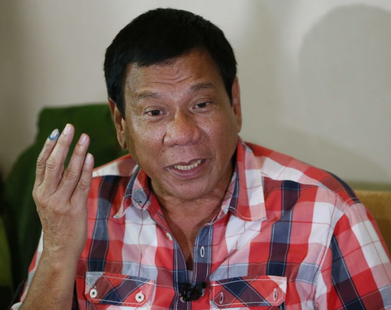 Rodrigo Duterte.