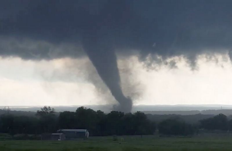 Tornádo v Oklahomě. Tornádo v Oklahomě.