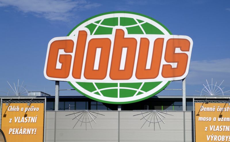 Hypermarket Globus v Havířově.
