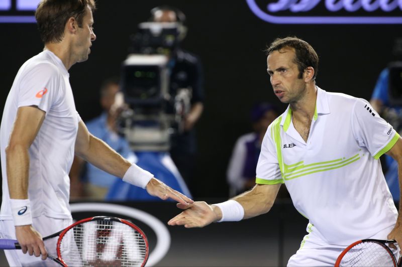 Radek Štěpánek a jeho dnes již bývalý partner Daniel Nestor