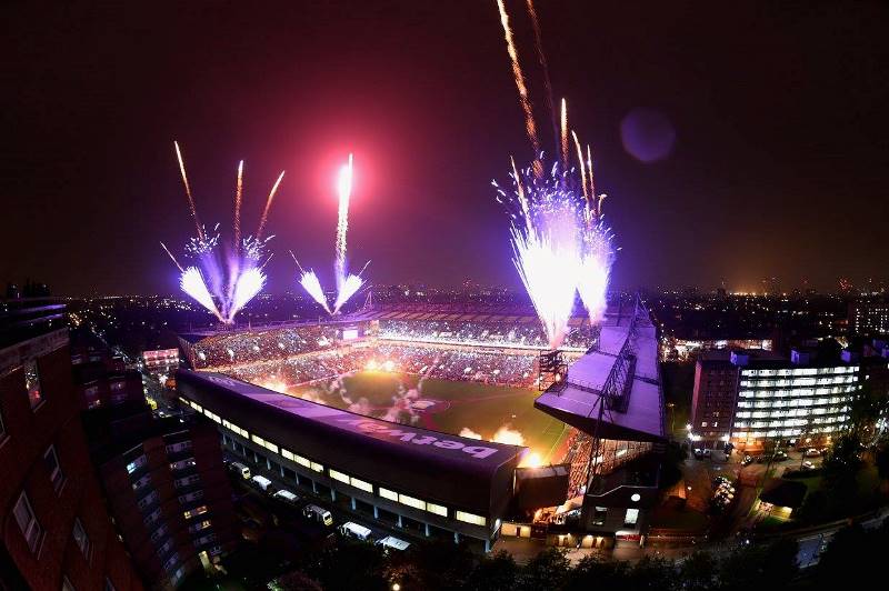 West Ham se rozloučil se stadionem Boleyn Ground.