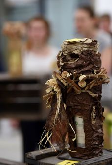 Snímek ze 45. ročníku Mistrovství floristů ČR Děčínská kotva.