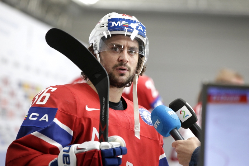 Norský hokejista Mats Zuccarello.