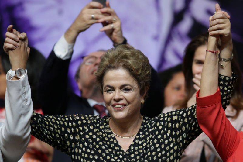 Prezidentka Dilma Rousseffová.