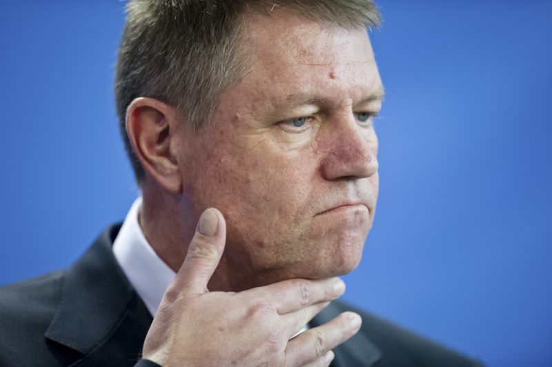 Rumunský prezident Klaus Iohannis.