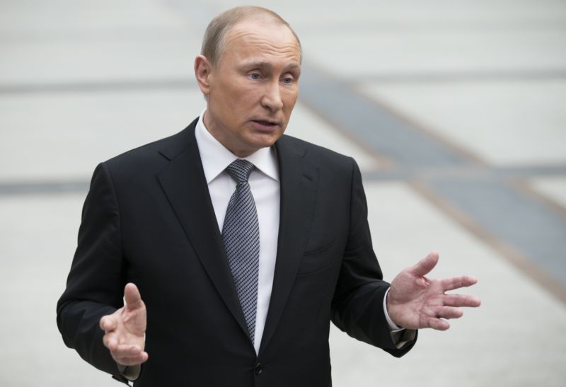 Ruský prezident Vladimir Putin.