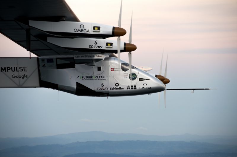 Solární letadlo Solar Impulse 2. Solární letadlo Solar Impulse 2.