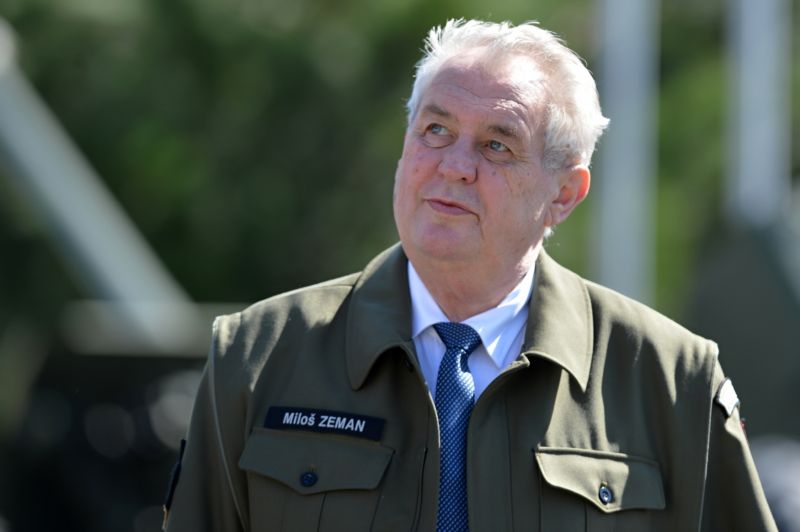 Prezident Miloš Zeman. Prezident Miloš Zeman.