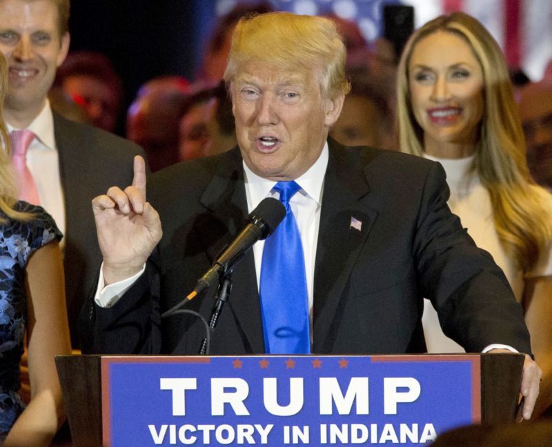 Prezidentský kandidát Donald Trump. Prezidentský kandidát Donald Trump.