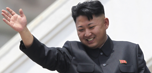 Severokorejský vůdce Kim Čong-un. 
