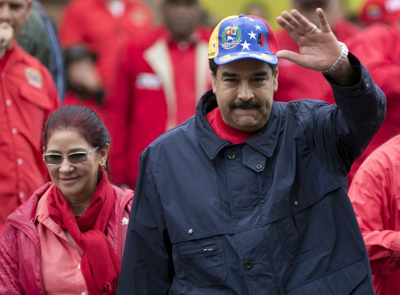 Venezuelský levicový prezident Nicolás Maduro.