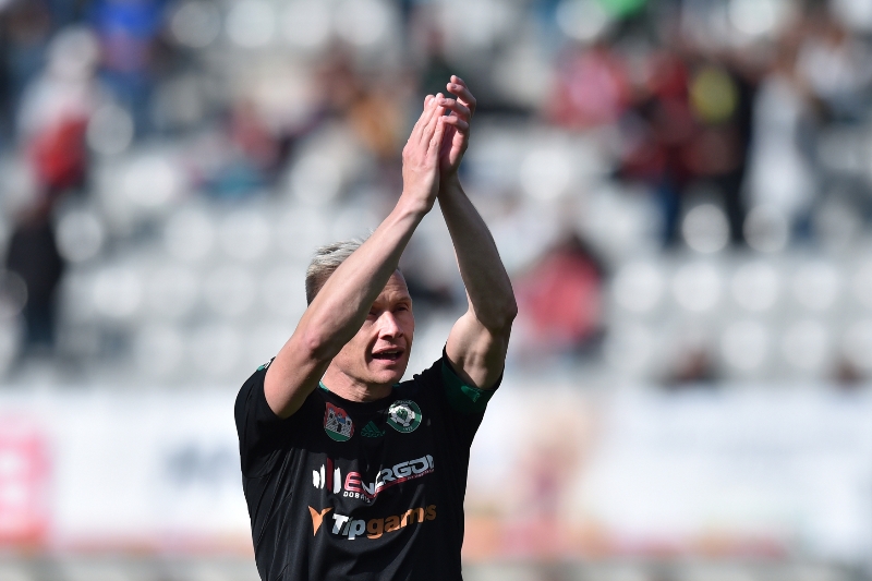 Kapitán příbramských fotbalistů Tomáš Zápotočný.