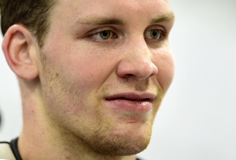 Český hokejista Radek Faksa.