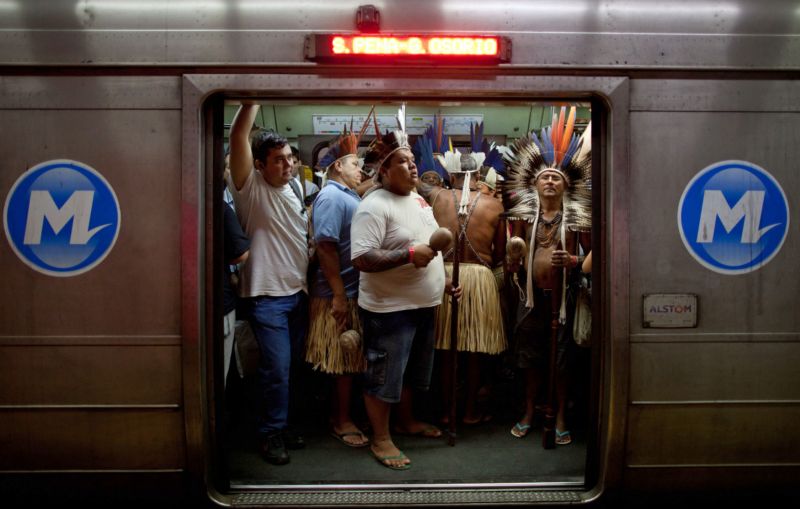 Metro v Rio de Janeiru. 