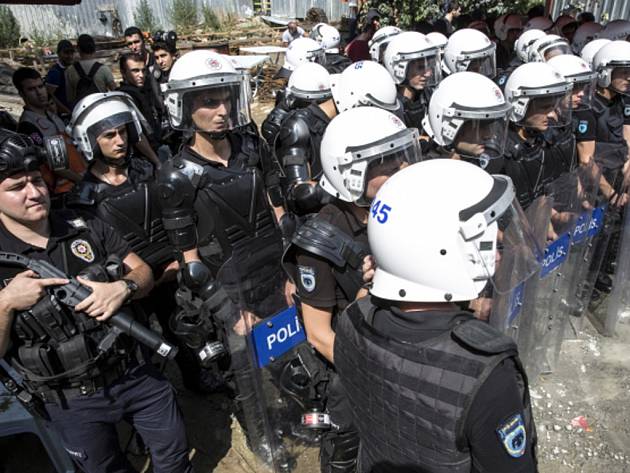 Turecká policie.