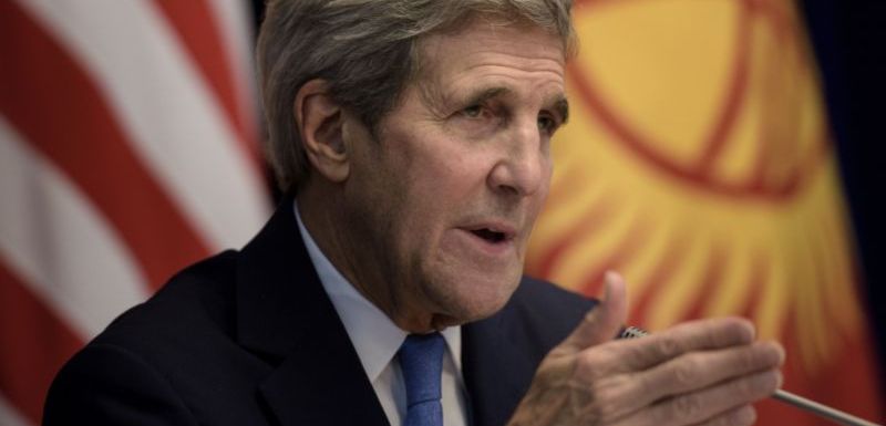 Americký ministr zahraničí John Kerry. 