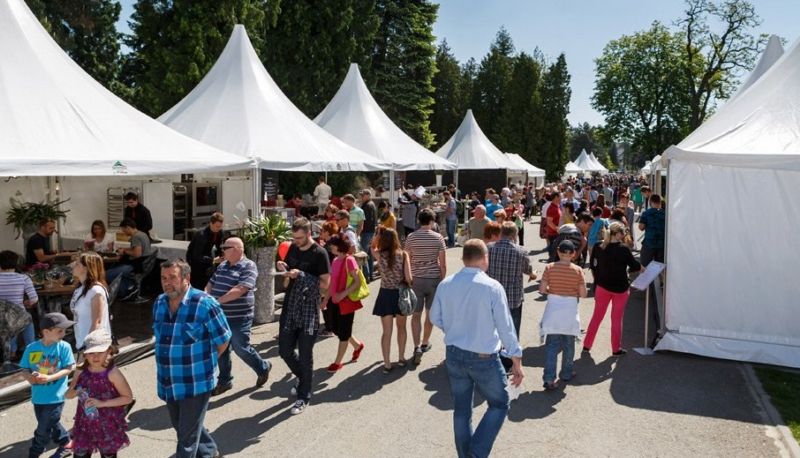 Festival jídla v Olomouci.