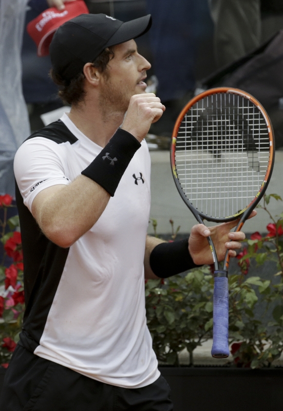 Britský tenista Andy Murray vyhrál turnaj v Římě.