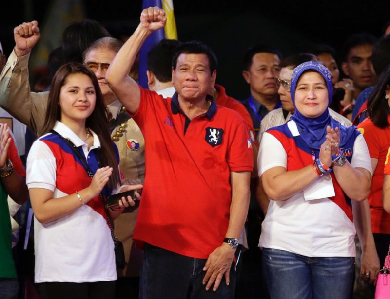 Filipínský prezident Rodrigo Duterte.