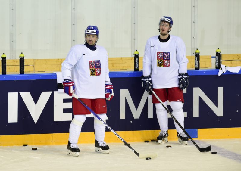 Tomáš Plekanec a Roman Červenka. 