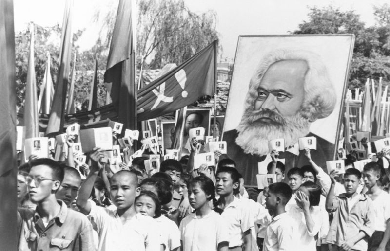 Kulturní revoluce v Číně v roce 1966.