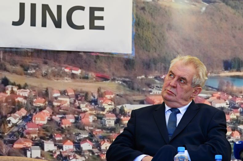 Prezident Miloš Zeman.