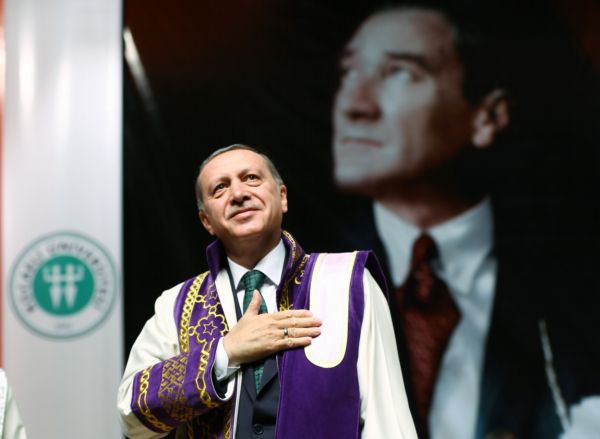 Turecký prezident Recep Tayyip Erdogan. 