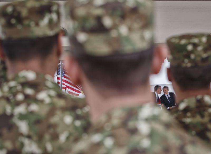 Vojáci USA v NATO.