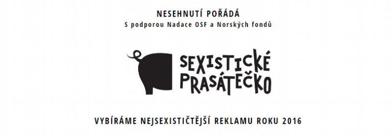 Lidé mohou návrhy na nejsexističtější reklamu zasílat do konce září.