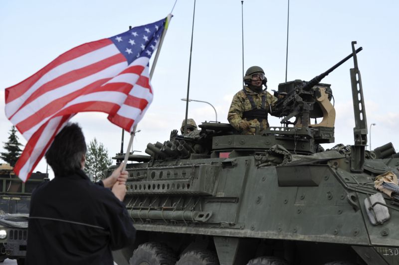 Americký konvoj (ilustrační foto).