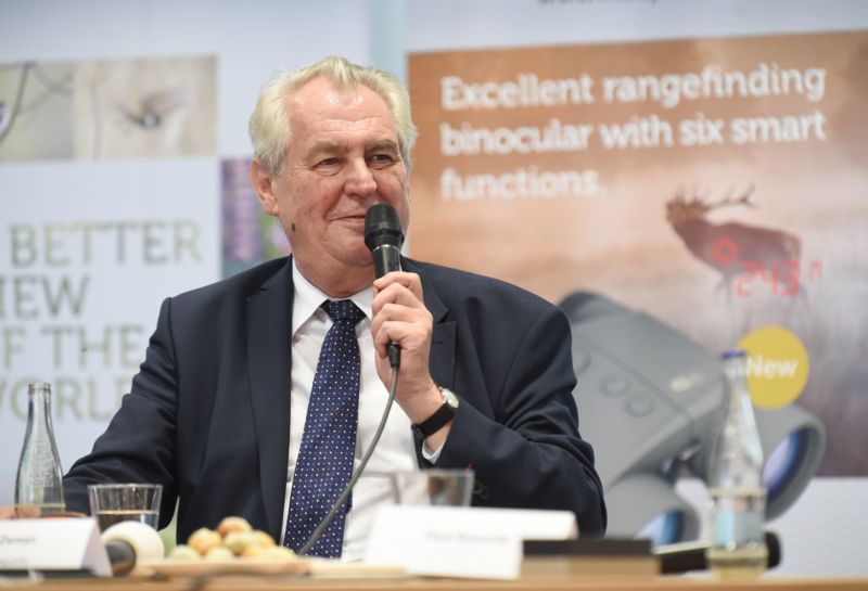 Prezident Miloš Zeman promluvil o svém soukromí.
