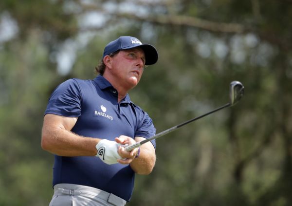 Americký profesionální golfista Phil Mickelson.