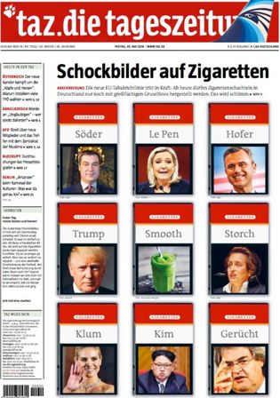 Německý deník pojal evropskou směrnici s vtipem.