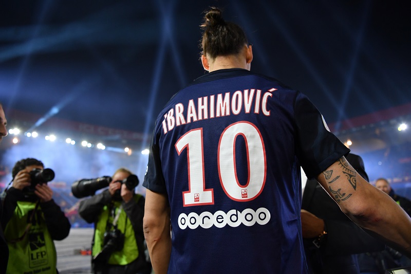Zlatan Ibrahimovič. 
