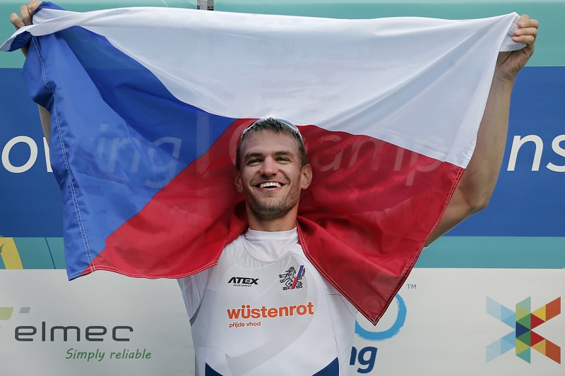 Veslař Ondřej Synek.