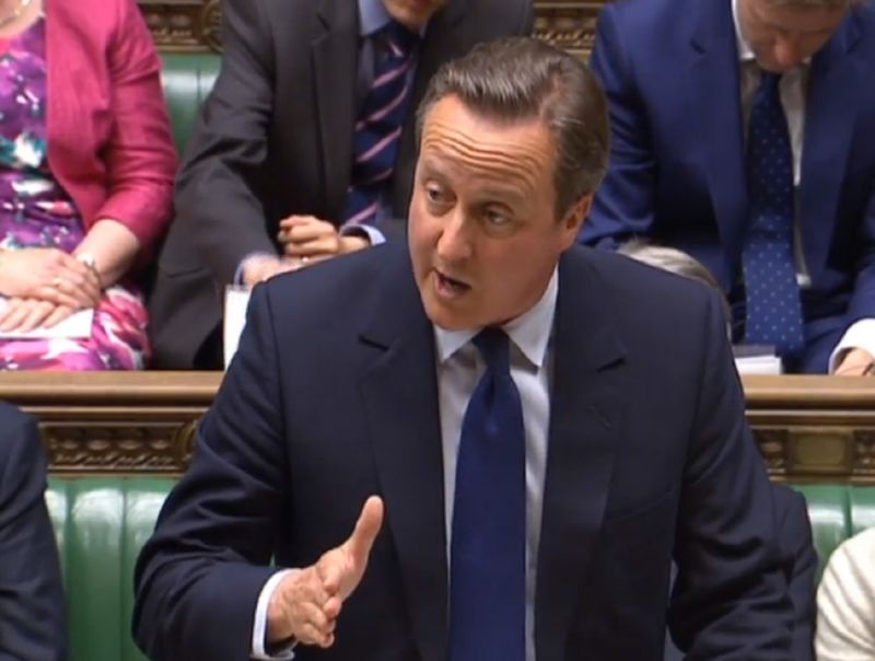 Britský premiér David Cameron.