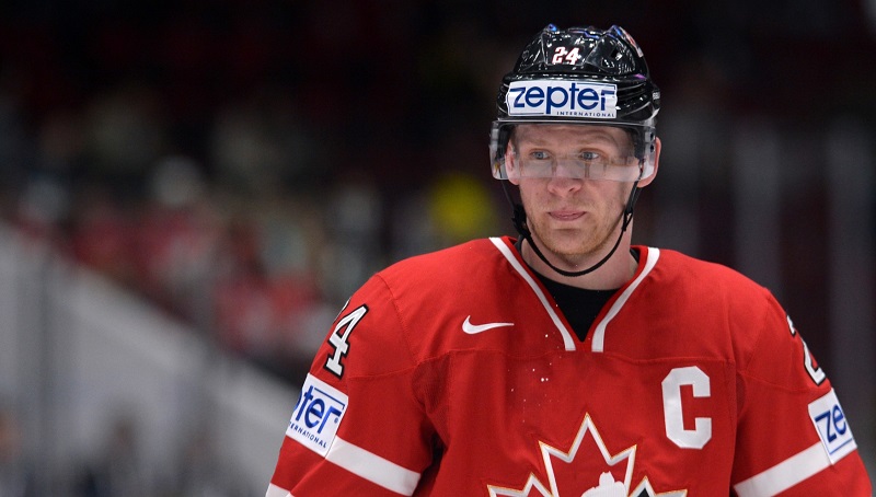 Kanadský kapitán Corey Perry.