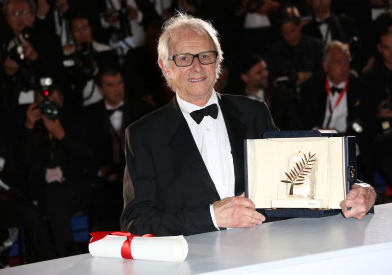 Výtěz letošního festivalu v Cannes Ken Loach.