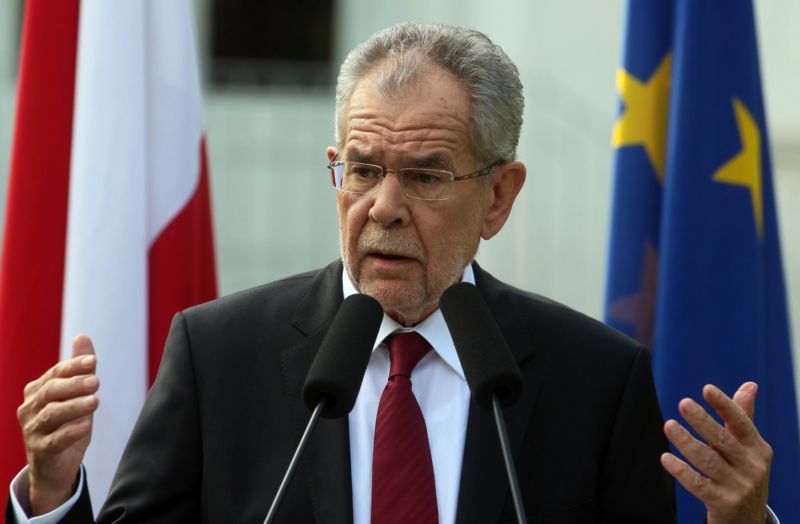 Příští rakouský prezident Alexandr Van der Bellen.