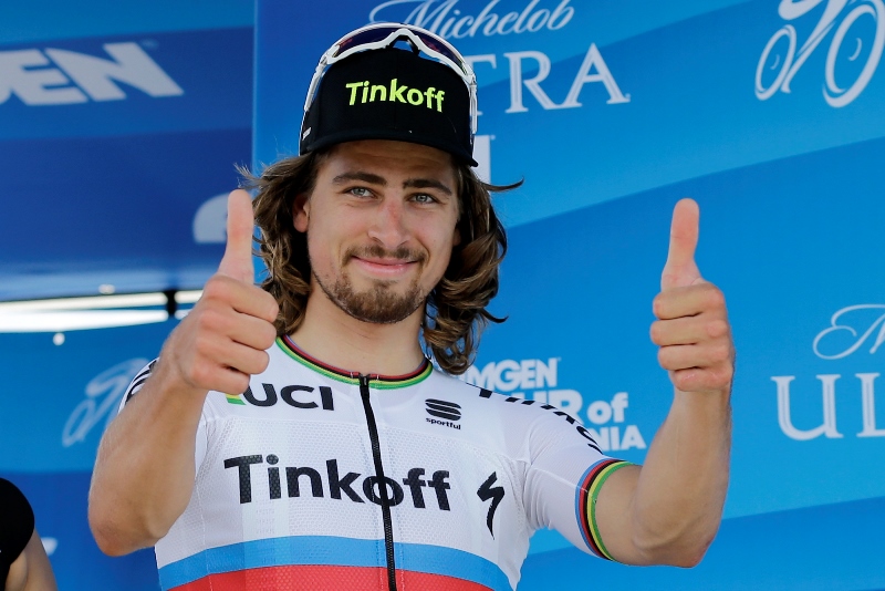Slovenský cyklista Peter Sagan by mohl od příštího roku závodit za kazašskou stáj Astana. Slovenský cyklista Peter Sagan by mohl od příštího roku závodit za kazašskou stáj Astana.