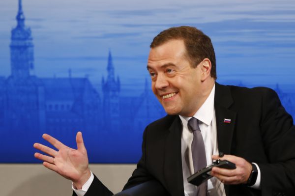 Ruský premiér Dmitrij Medveděv.