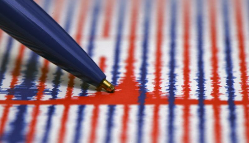 Seismograf (ilustrační foto). Seismograf (ilustrační foto).