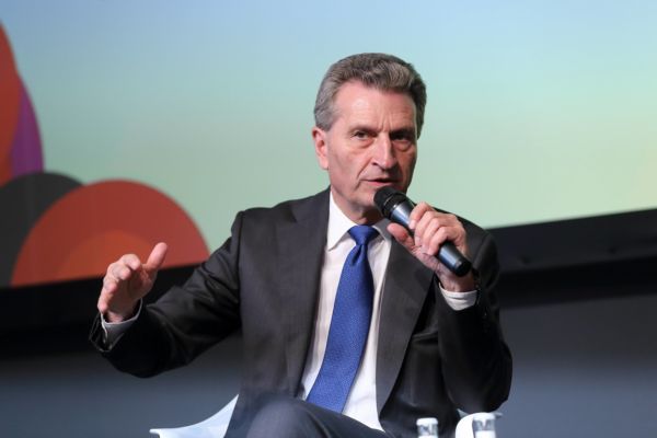 Eurokomisař pro digitální ekonomiku Günther Oettinger.