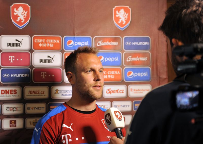 Daniel Kolář na soustředěni reprezentace v Rakousku